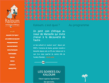 Tablet Screenshot of kaloum-marseille.org